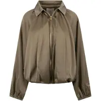 NUKUS Dames Jassen Jolijn Jacket - Khaki - Maat L