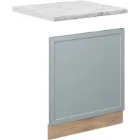 Vicco Fame-Line Frontpaneel – 60 cm, WB Marmer Licht blauw-grijs