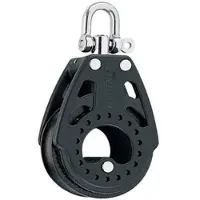 Harken Carbo Pulley 75 Mm Zwart