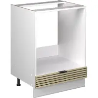 Vicco Fame-Line Ovenombouwkast – 60 cm, WB Antraciet Eiken paneel