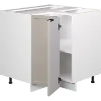 Vicco Fame-Line Hoekkast – 80.5 cm, WB Eik GrijsBeige