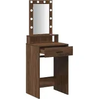 vidaXL Kaptafel Bruin 50 x 41 x 140 cm Bewerkt hout
