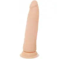 Boss Series - FOG- Realistische dildo met zuignap- 19.5 cm- beigeig - CyberSkin