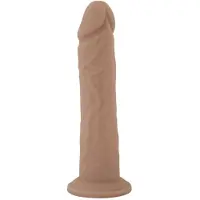 Silexd - Apollo 5 - Realistische Dildo met Zuignap - 20 cm - Lichte Huidskleur
