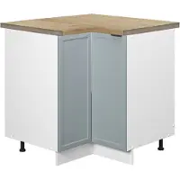Vicco Fame-Line Hoekkast – 80.5 cm, WB Eik Licht blauw-grijs