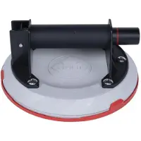 Rubi zuignap met pomp, diameter 200 mm, grijs rubber