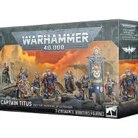 Games Workshop 40K - Space Marines - Captain Titus And The Wardens Of Ultramar - 55-76