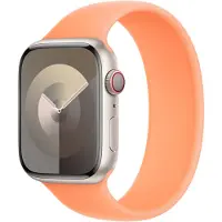 Apple Siliconen solobandje voor de Watch | 38/40/41/42 mm - Maat 5 - Orange Sorbet