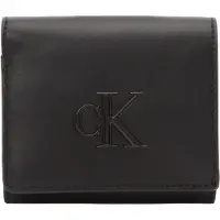 Calvin Klein Portemonnee 'BOLD' zwart