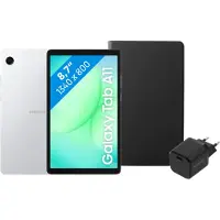Samsung Galaxy Tab A11 8,7 inch 64GB Wifi Zilver + Basis Accessoirepakket