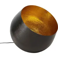 Kare Design vloerlamp Apollon, zwart, Woon-/ Eetkamer, metaal, Design, vloerlamp