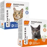 Biofood BF Petfood Tabletten Knoflook Naturel voor de kat 4 verpakkingen
