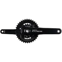 Shimano Cues Fc-u4010 2s Crankstel Zilver 175 mm / 36/22t