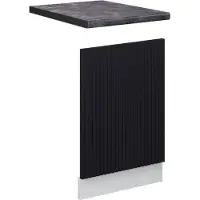Vicco Fame-Line Frontpaneel – 45 cm, WB Antraciet Zwart gestreept