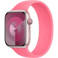 Apple Siliconen solobandje voor de Watch | 38/40/41/42 mm - Maat 3 - Pink