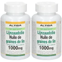 Altisa Lijnzaadolie Bio 2x100 St Capsules