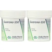 Deba Pharma Guarana 550mg 2x60 St Capsules