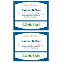 Bonusan Bacteri 6 Oral 2x14 St Capsules