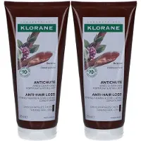 Klorane Force - Vermoeid haar | Antichute Versterkende & stimulerende conditioner met kinine 2x200 ml Shampoo