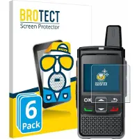 BROTECT - Screenprotector voor Hytera PNC360S - Folie Beschermfolie matte 6 Stuks