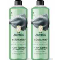 James 2x Vloerreiniger Schoon & Snel Droog 1 Liter