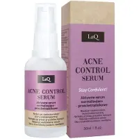 LAQ Acne Control Niacinamide Serum – Vegan Gezichtsserum tegen Acne, Jeugdpuistjes, Verstopte Poriën, Mee-eters & Onzuiverheden – 30ml