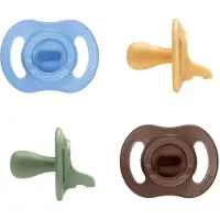 Tommee tippee Ultra-light StayPut fopspeen - 18-36 maanden - set van 4 - silicone fopspeen uit één stuk - Blauw multi