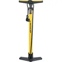 Dunlop Fietspomp - Fiets Pomp voor , Schrader en Frans Ventiel - Staande Pomp Incl. Adaptoren voor Waterspeelgoed en Ballen