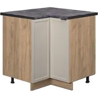 Vicco Fame-Line Hoekonderkasten – 80.5 cm, WB Antraciet GrijsBeige