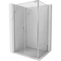 Mexen Exo schuifdouchecabine 70 x 110 cm, transparant, chroom - 8182-070-110-01-00