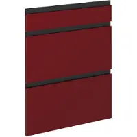 Vicco R-Line Keukenfront – 59.6 x 70.4 cm meubelfront voor de onderkast met lades Rood
