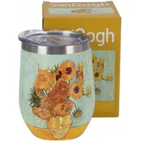 Van Gogh Zonnebloemen Thermosbeker - Kunstzinnig en Praktisch