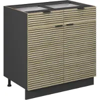 Vicco Fame-Line Keukenonderkast – 80 cm, WB Eik Eiken paneel
