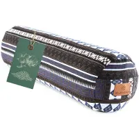 #DoYourYoga Tarik Cilinder yogabolster met bio-spelt (KBA), wasbare overtrek van 100% katoen, 68 cm x 22 cm, yogakussen meditatie /zit /zafukussen voor Yin Yoga