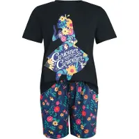 Alice Au Pays Des Merveilles - Disney Pyjama - Curiouser - S tot XXL - voor Vrouwen - meerkleurig - Maat XXL