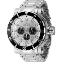 Invicta Coalition Forces 49223 Heren Horloge - Quartz Uurwerk - Roestvrij Staal met zilveren Wijzerplaat - 52mm