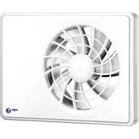 Siku Wand- en plafondventilator 240 V 33 m?/h, 72 m?/h, 106 m?/h 100