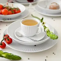 Lubiana Daisy Porselein Koffieservies voor 6 Personen - 12 Delig
