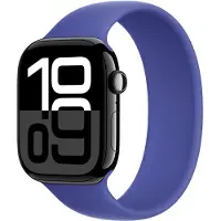 Apple Siliconen solobandje voor de Watch | 44/45/46/49 mm - Maat 6 - Ultramarine