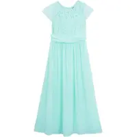 Bonprix Chiffon jurk met kant maat 140