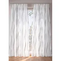 Bonprix Transparant gordijn van lichte voile (1 stuk) maat H/B: 225/140 cm