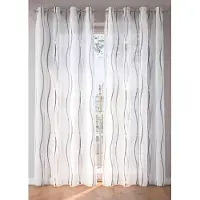 Bonprix Gordijn met gerecycled polyester (1 stuk) H/B: 245/140 cm