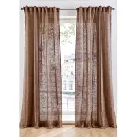 Bonprix Gordijn met structuur in diverse maten (1 stuk) maat H/B: 245/135 cm