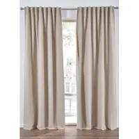 Bonprix Verduisterend gordijn met structuur front, ook in extra lang (1 stuk) maat h/b: 300/130 cm
