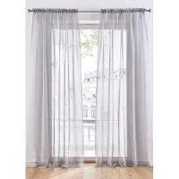 Bonprix Gordijn van lichte voile met tunnelband (2 stuks) maat h/b: 295/150 cm