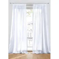 Bonprix Gordijn met een fijne batiststructuur (1 stuk) maat h/b: 295/140 cm