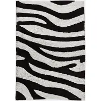 Bonprix Badmat met zebra dessin wc-mat voor hangend toilet