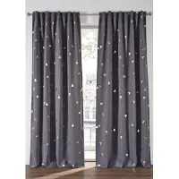 Bonprix Verduisterend gordijn met glans, ook verkrijgbaar in extra lang (1 stuk) maat H/B: 175/130 cm