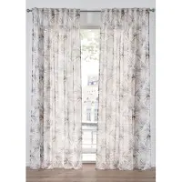 Bonprix Transparant gordijn met print (1 stuk) maat H/B: 245/135 cm