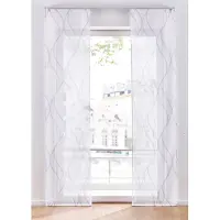 Bonprix Paneelgordijn van licht voile, ook verkrijgbaar in extra lang (1 stuk) maat h/b: 245/57 cm